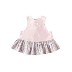 SOULEIADO Bib Dress Pink