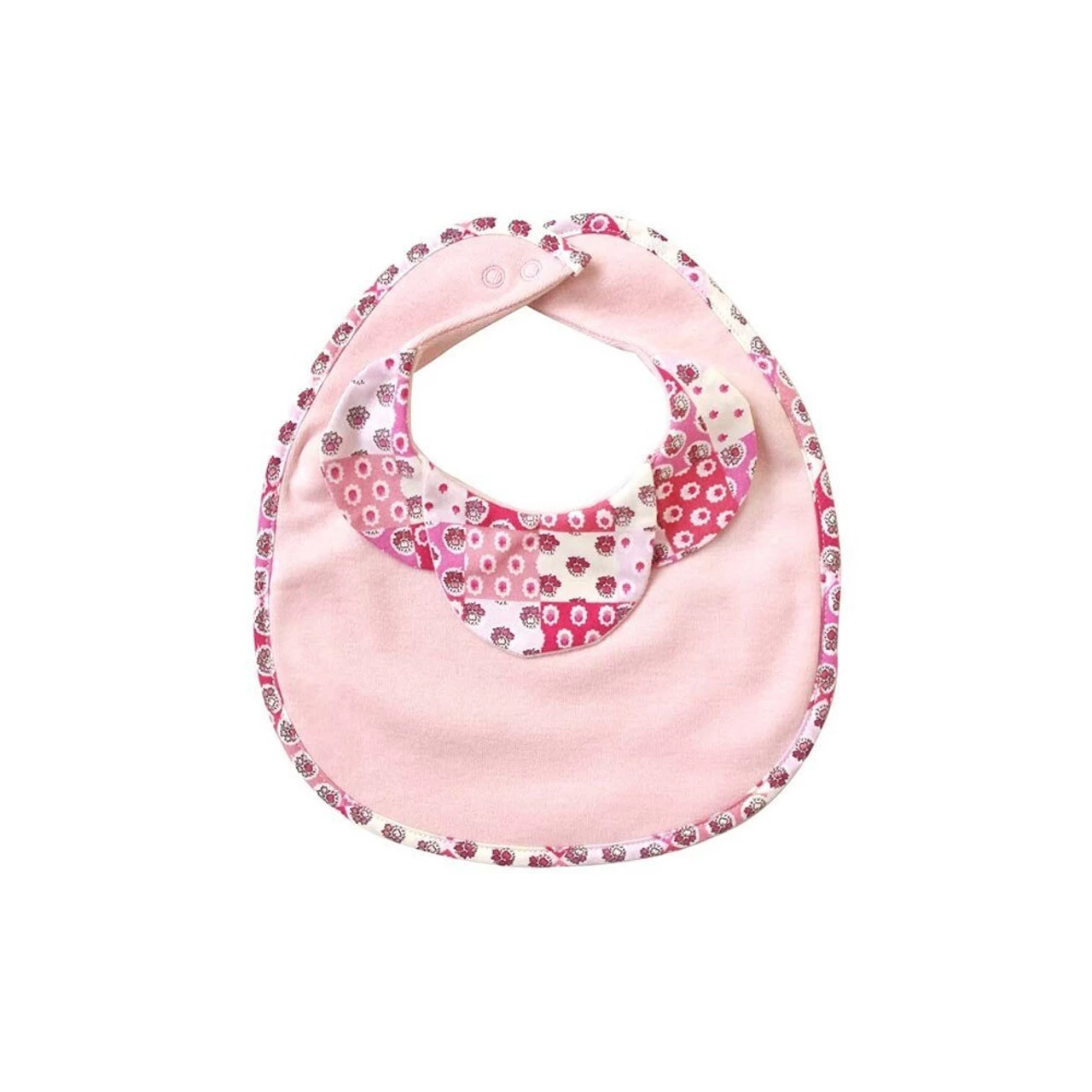 SOULEIADO Bib Gray Pink 1 SOULEIADO Bib Gray Pink