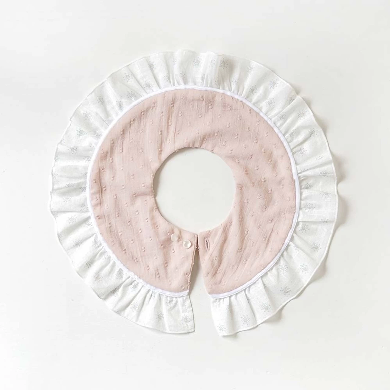 SOULEIADO Ceremony Bib Pink 3 SOULEIADO Ceremony Bib Pink - Image 3