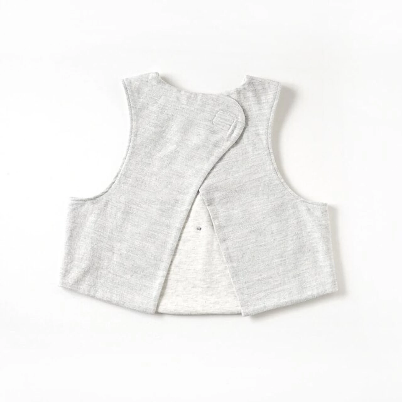 SOULEIADO Wear Bib Dress Gray 2 SOULEIADO Wear Bib Dress Gray - Image 2