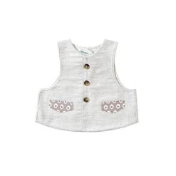 SOULEIADO Wear Bib Dress Gray