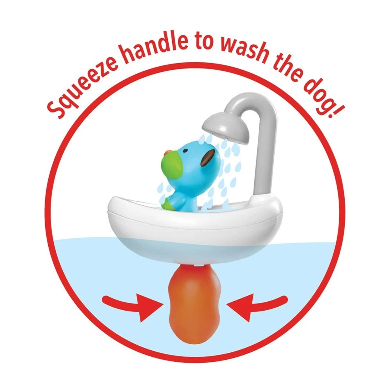 Skip Hop Squeeze Shower Dog 2 Skip Hop Squeeze Shower Dog - Image 2