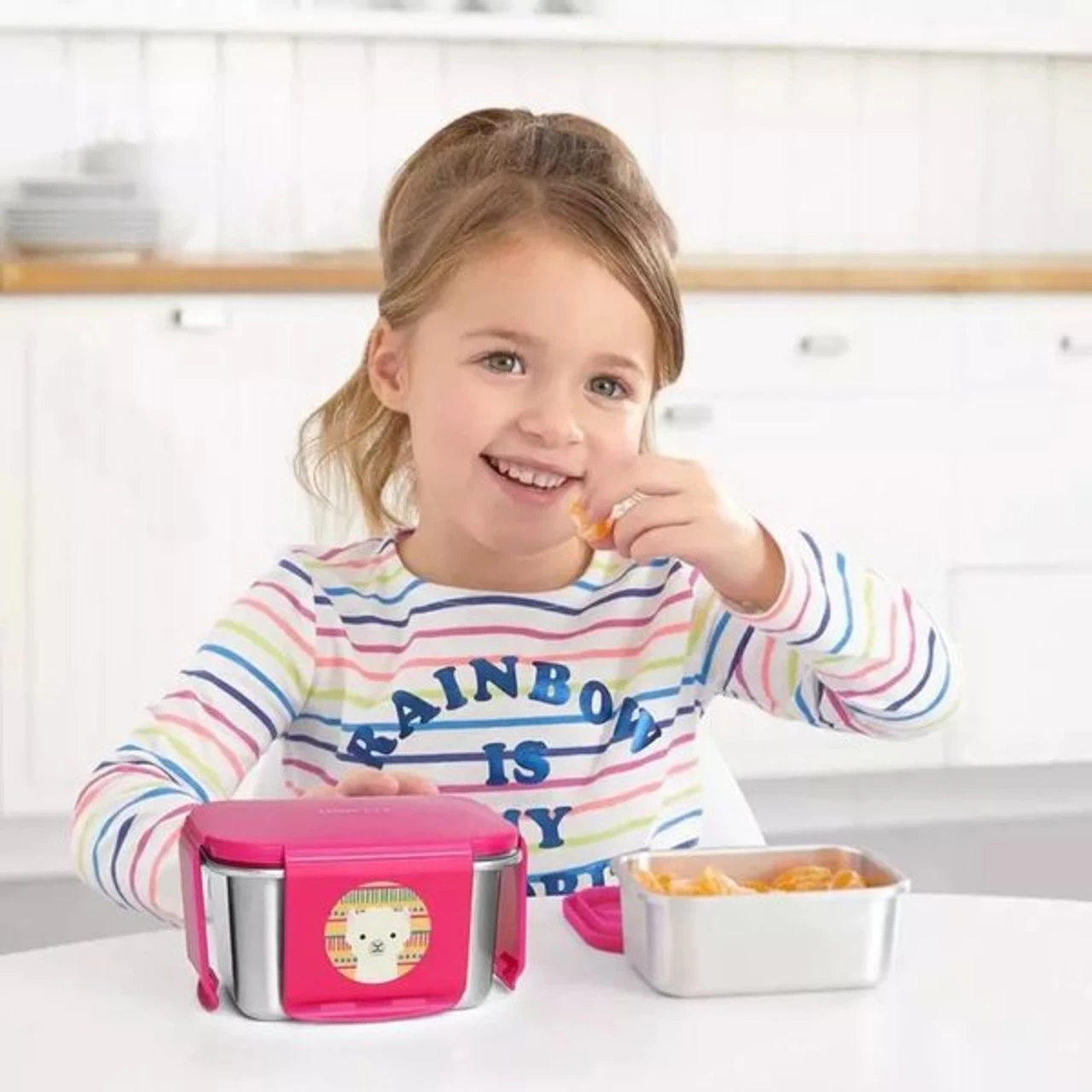 Skip Hop Zoo Stainless Stell Lunch Kit Llama 2 Skip Hop Zoo Stainless Stell Lunch Kit Llama - Image 2