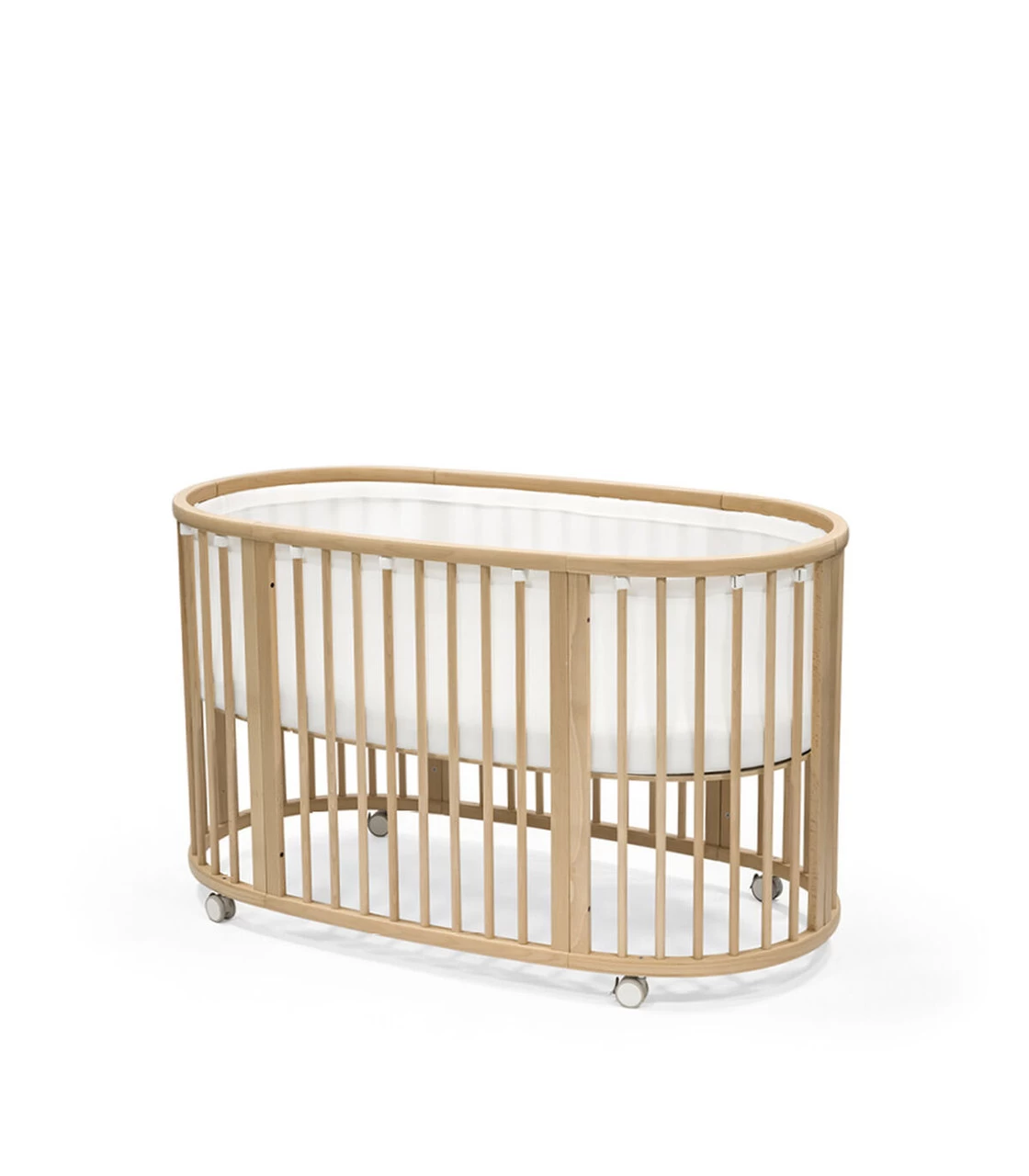 Stokke® Sleepi™ V3 Mesh Liner US White Bed 2 Stokke® Sleepi™ V3 Mesh Liner US White Bed - Image 2