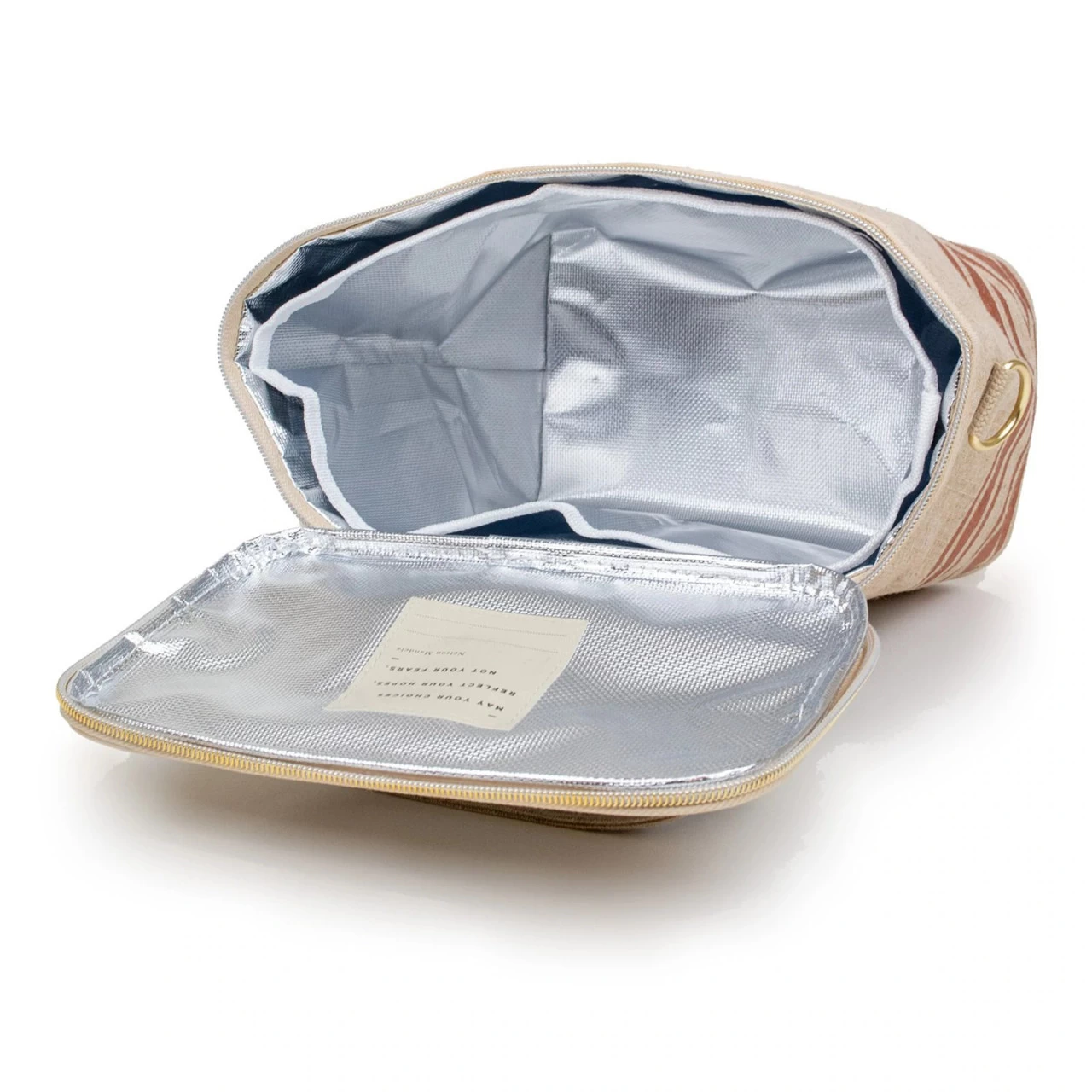 SoYoung Large Cooler Bags Slate Pinstripe 3 SoYoung Large Cooler Bags Slate Pinstripe - Image 3