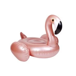 SunnyLife Sunny Life Ride On Float Flamingo Rose Gold