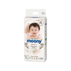 Unicharm Natural Moony Diaper L 38pcs