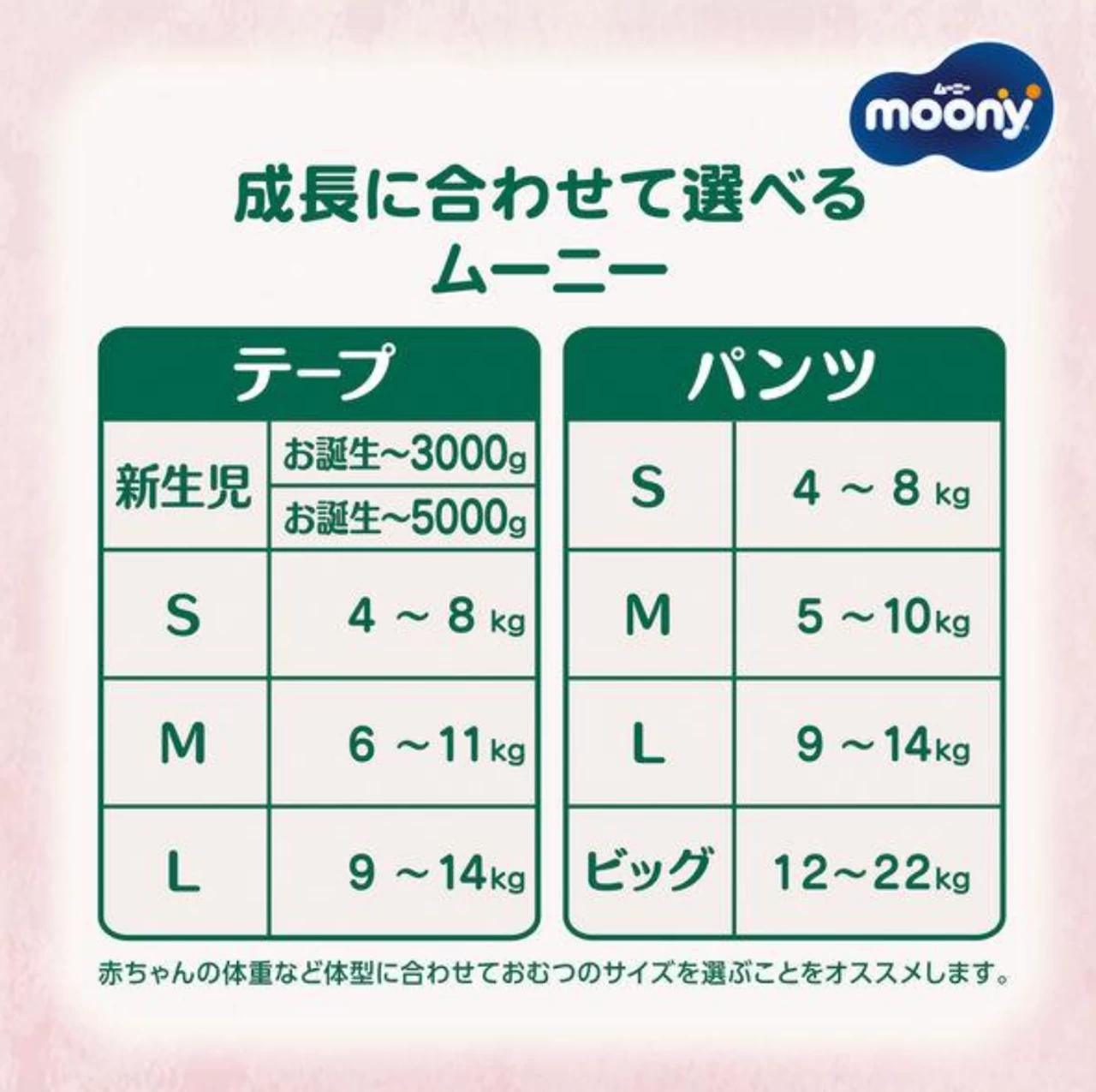 Unicharm Natural Moony Diaper New Born 62pc(0-5kg) 4 Unicharm Natural Moony Diaper New Born 62pc(0-5kg) - Image 4