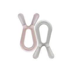 ZOLI - BUNNY Teethers Blush/Ash