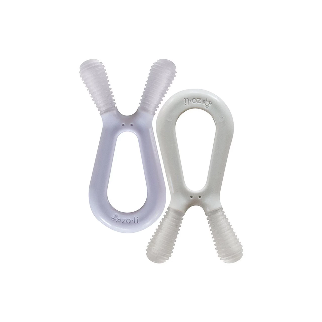 ZOLI - BUNNY Teethers Lilac/Ash 1 ZOLI - BUNNY Teethers Lilac/Ash