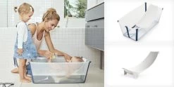 Stokke® Flexi Bath® Bundle Newborn -Baby Care Shop main flexibath setting2 39277 compressed 25831 90778 273881 01020.1663188507